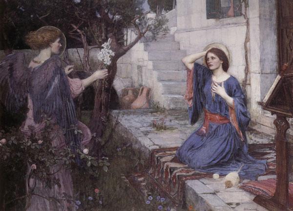 John William Waterhouse The Annunciation